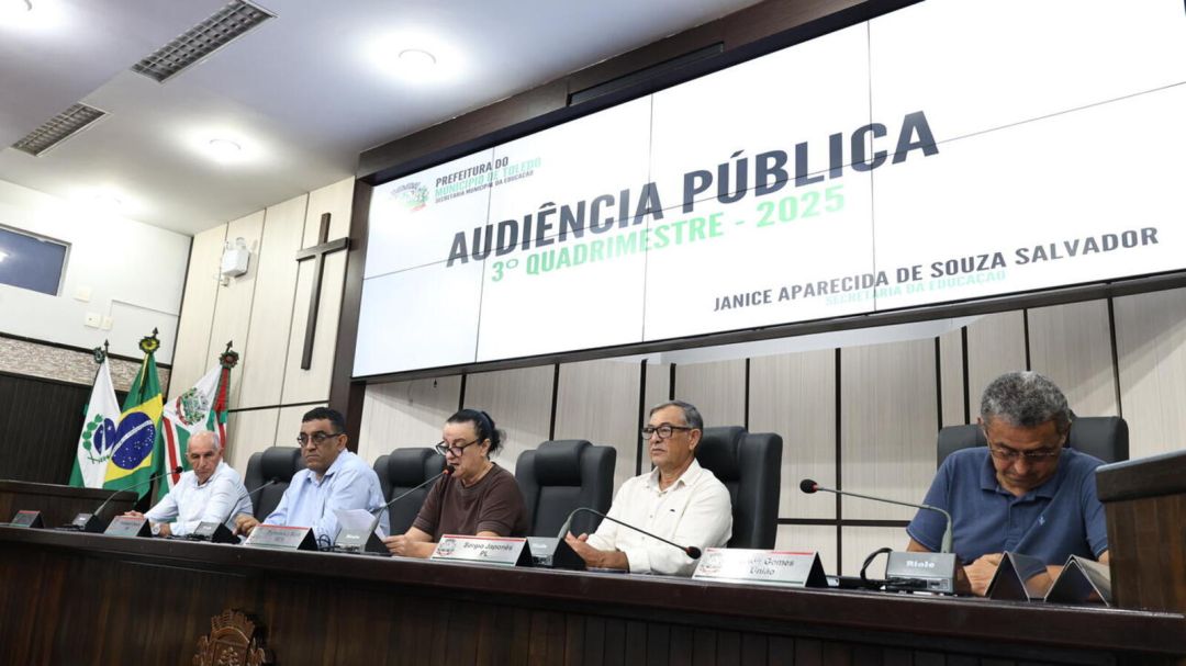 Na Câmara, Educação faz prestação de contas do 3º quadrimestre de 2025