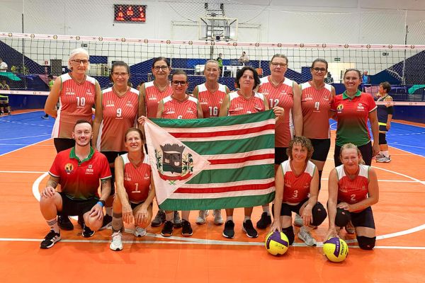 Toledo fica entre as 8 melhores no Brasileiro de Vôlei Adaptado em Sorriso-MT