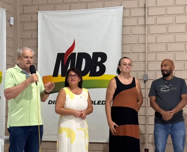 MDB realiza encontro com filiados e comunidade em Toledo