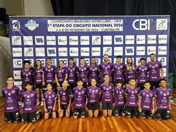 Badminton de Toledo conquista 12 medalhas na I Etapa do Campeonato Nacional em Curitiba