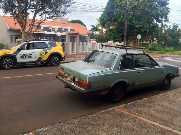 Del Rey furtado é recuperado pela PM em Toledo