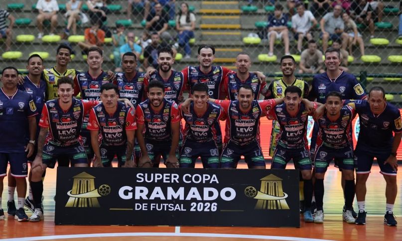 Cascavel Futsal empata sem gols com o Atlântico na estreia da Supercopa Gramado