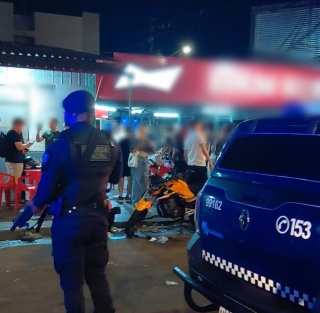 GM e PM utilizam gás de pimenta para dispersar aglomeração em Toledo