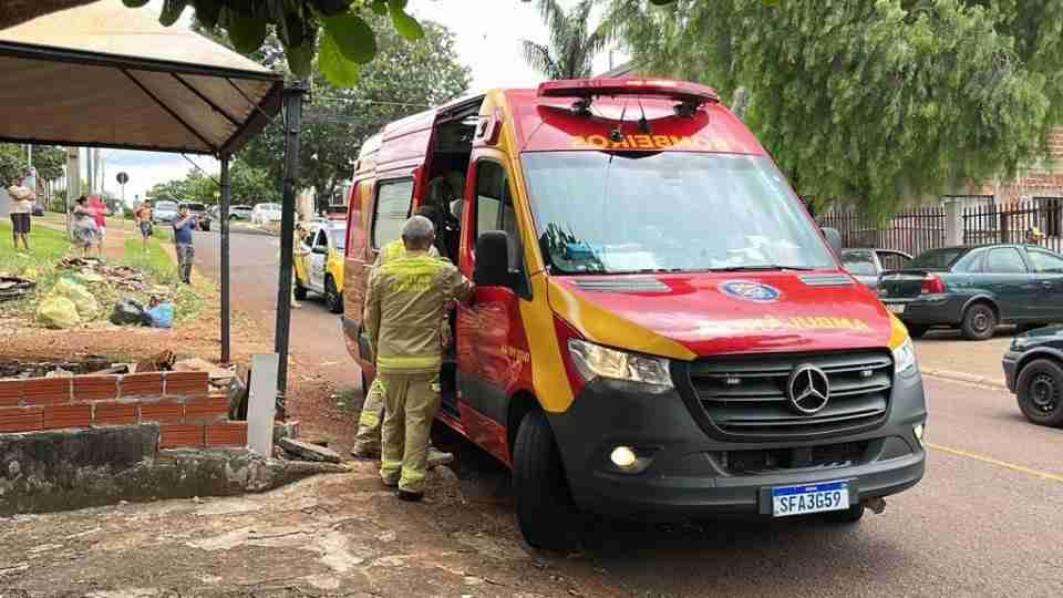 Homem fica ferido após ser esfaqueado, em Cascavel
