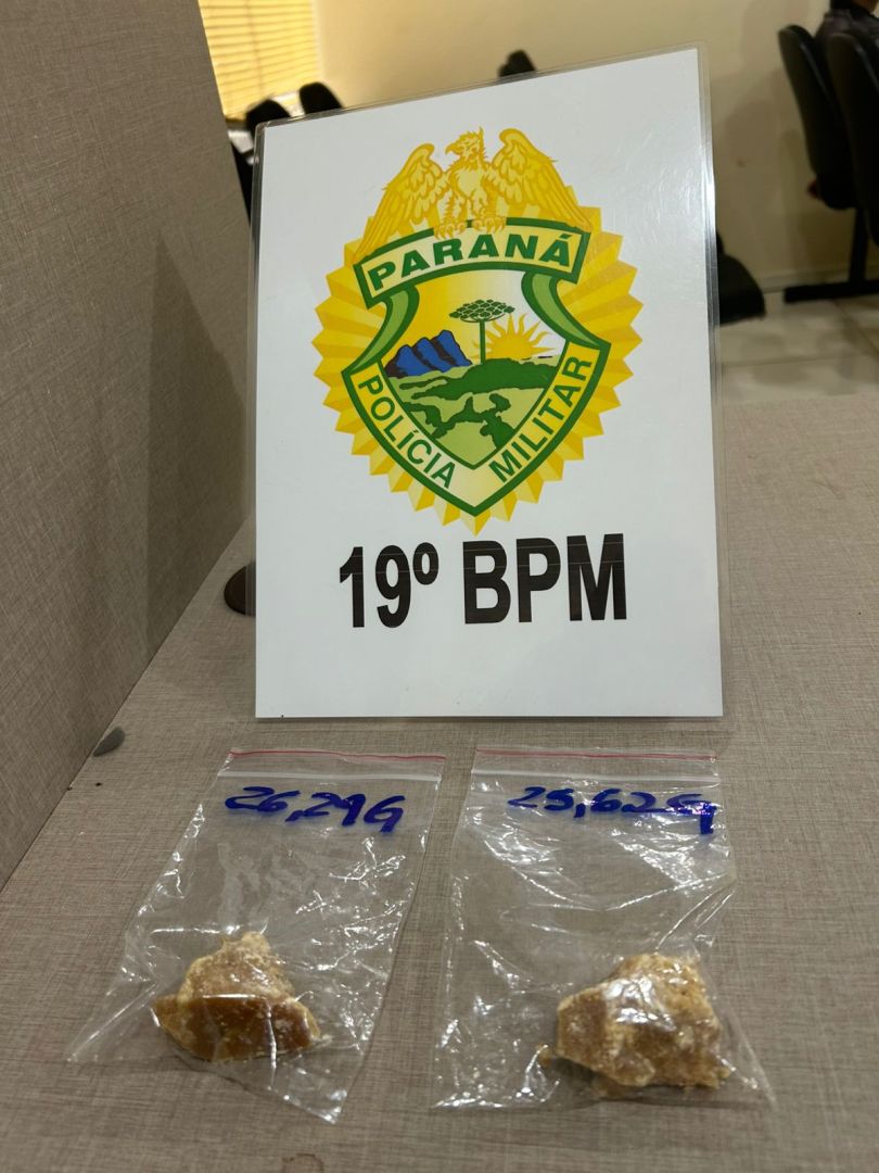 Homem é preso com crack após perseguição policial no Jardim Europa, em Toledo