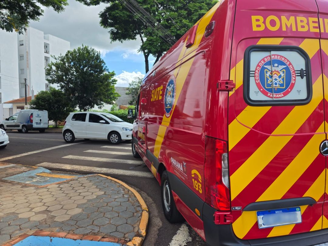 Mulher fica ferida em acidente na Vila Industrial