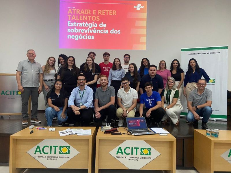 Acadêmicos de Ciências Contábeis da FAG Toledo participam de oficina na ACIT