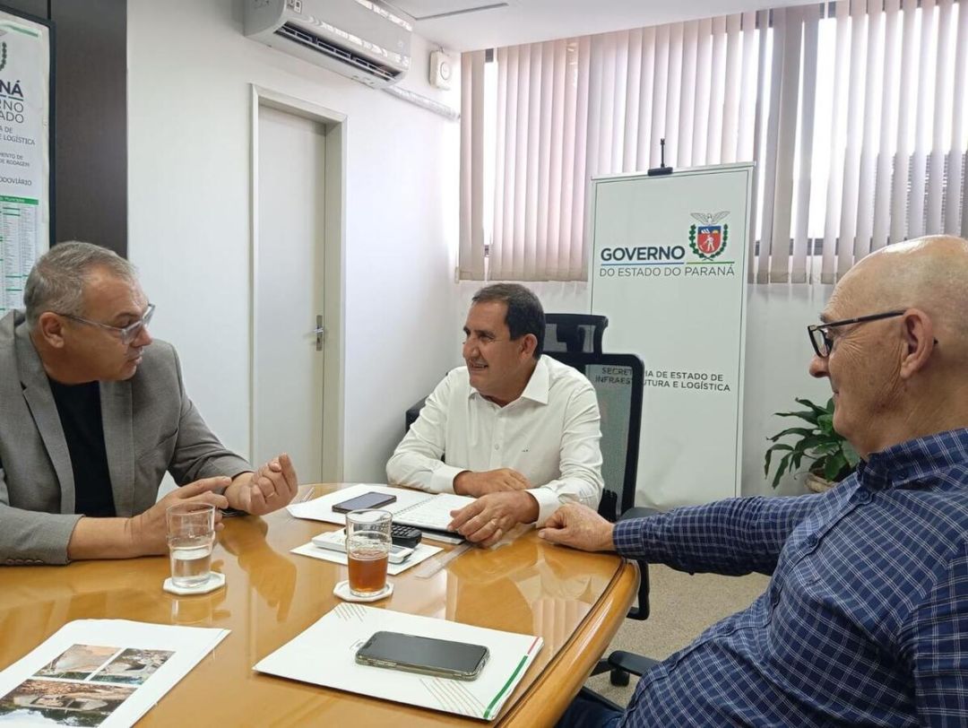 Prefeito busca apoio do Estado para obras e investimentos em Toledo