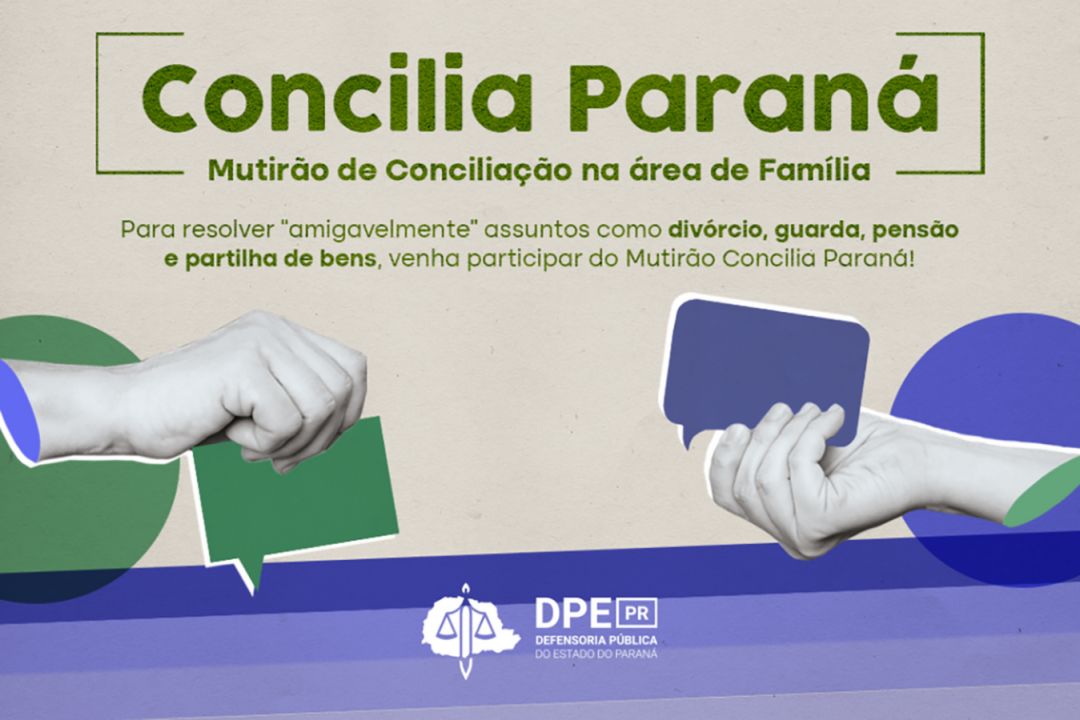 Defensoria Pública e Assistência Social promovem 'Concilia Paraná' em Toledo