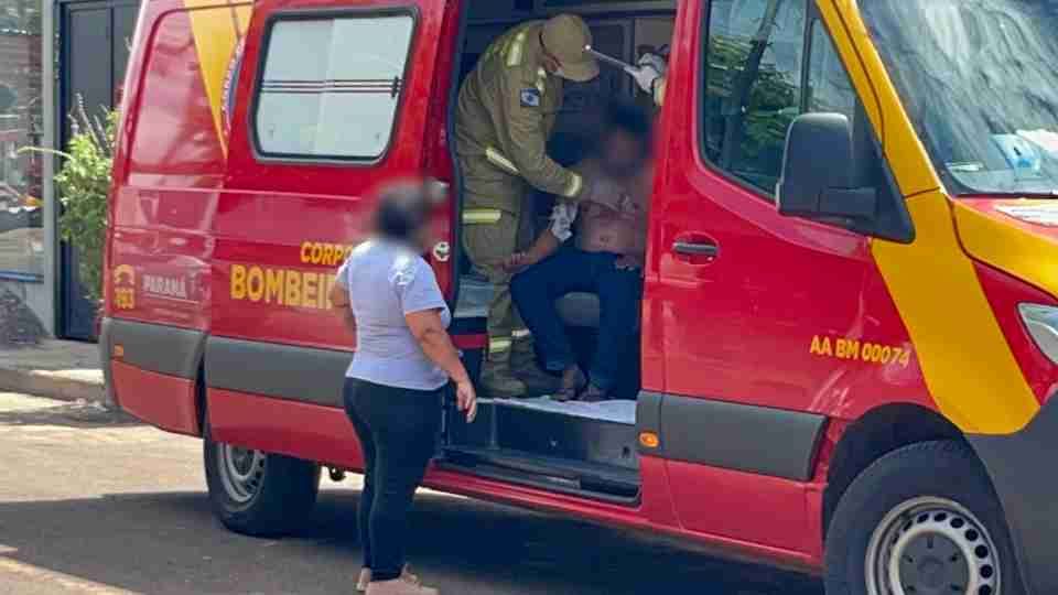 Tampa de radiador estoura sobre homem e causa queimaduras em Cascavel