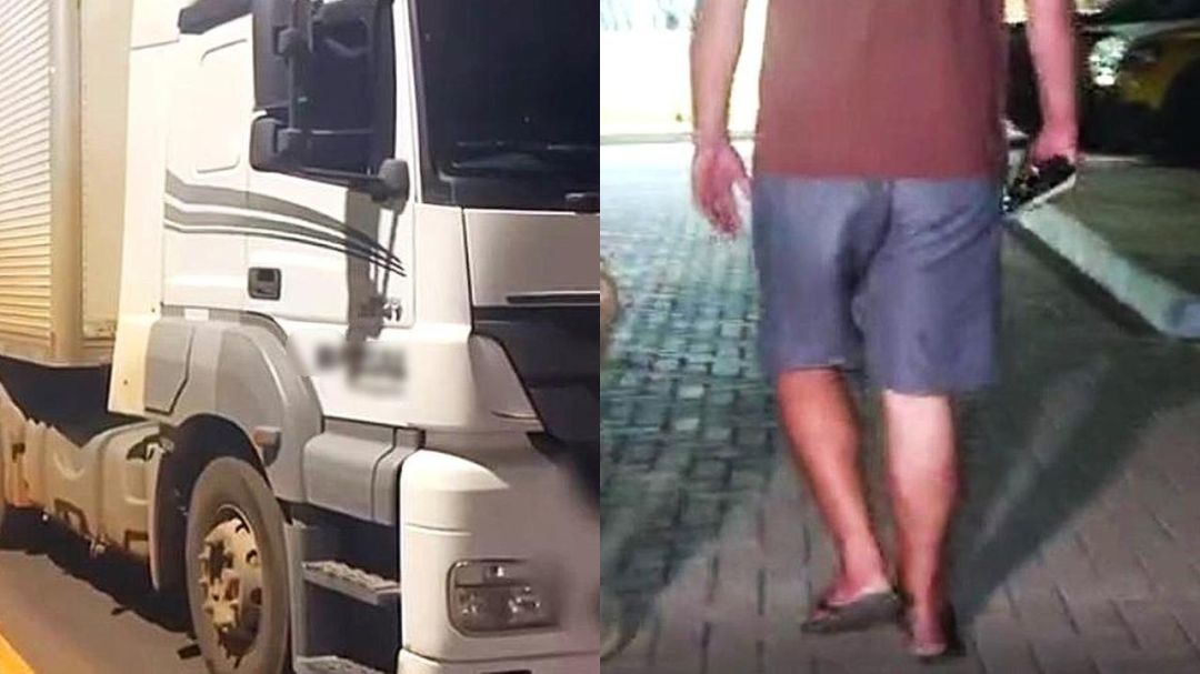 Embriagado, caminhoneiro provoca acidente, foge e só para após falha mecânica na BR-277, diz Polícia Civil