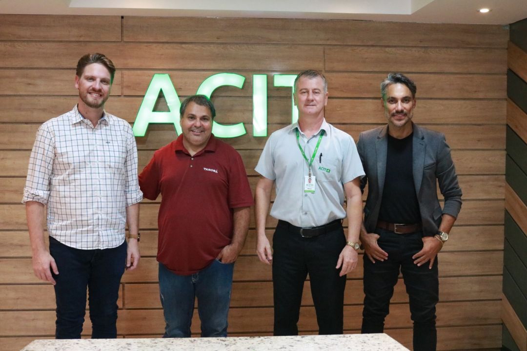 ACIT recebe visita do Grupo Tarobá de Comunicação