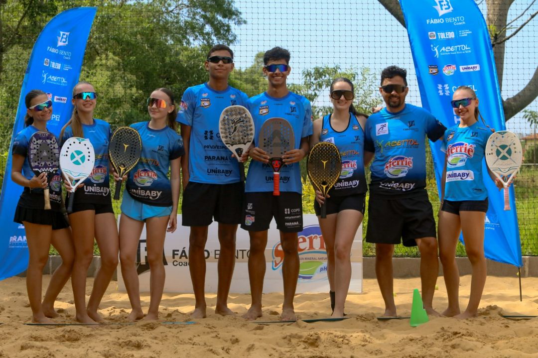Associação de Beach Tennis de Toledo defende liderança no ranking estadual em Guarapuava