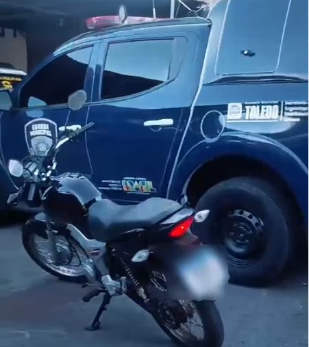 Homem é detido com motocicleta furtada na Avenida Maripá