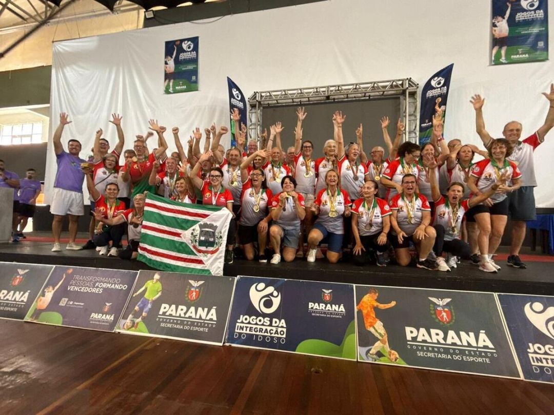 Toledo conquista 1º lugar na classificação geral dos Jogos da Integração do Idoso