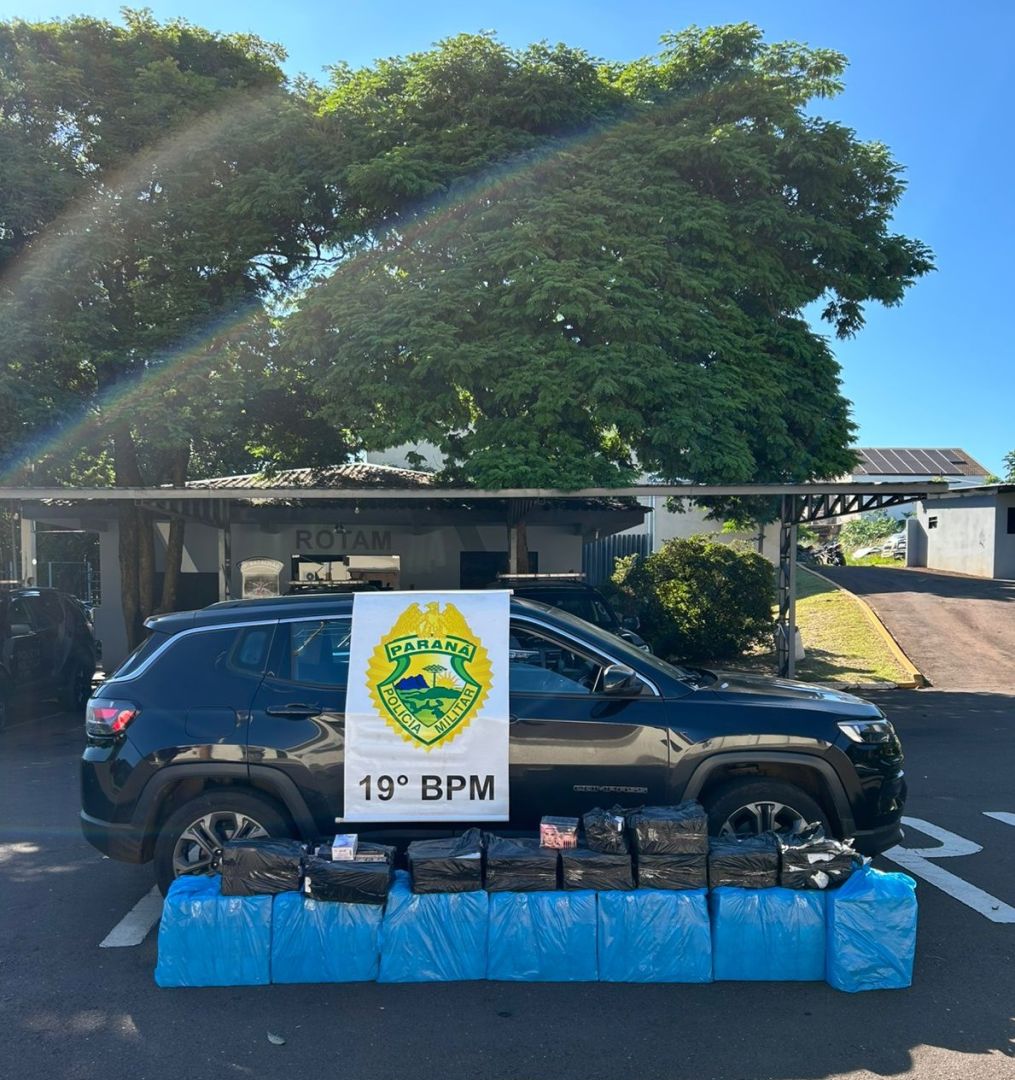 Polícia apreende mercadorias do Paraguai avaliadas em R$ 50 mil no Jardim São Francisco