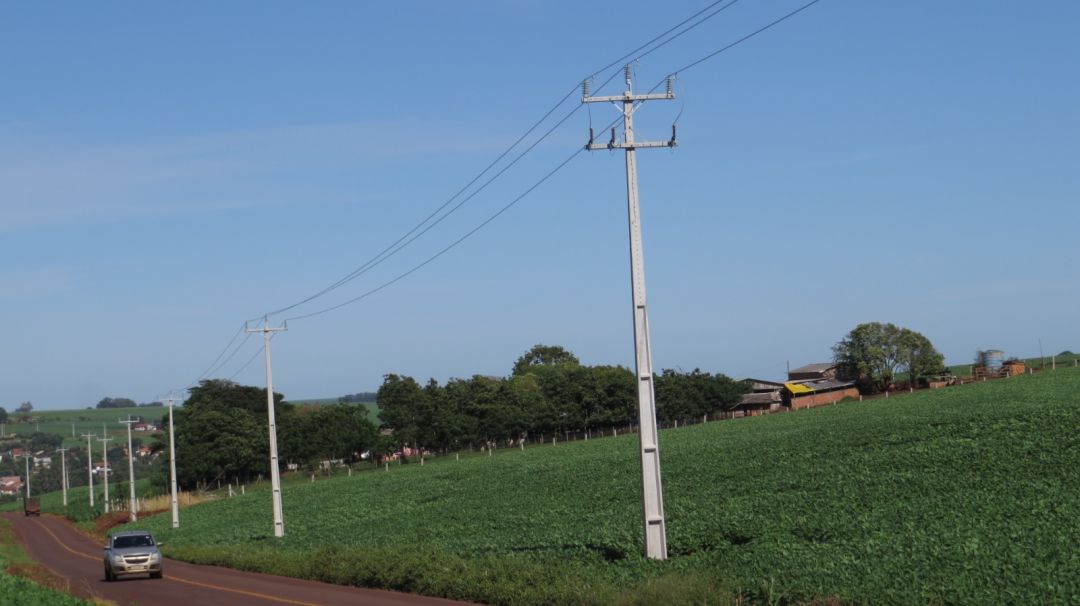 Copel investe R$ 2,8 milhões no reforço da rede elétrica para atender a produtores rurais de Toledo