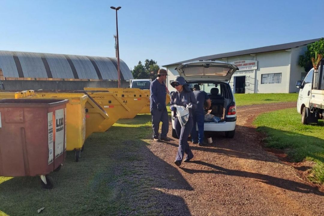 Meio ambiente realiza mutirão de coleta de resíduos de construção civil