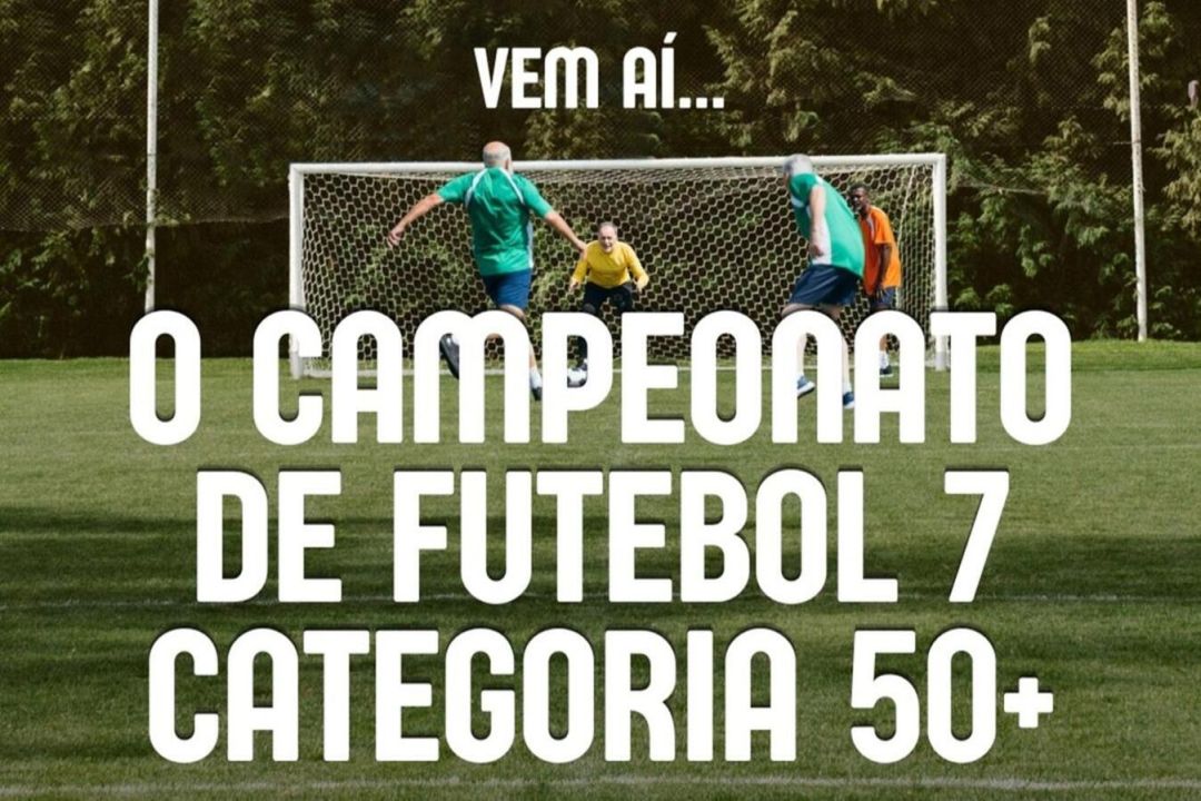 Secretaria de Esportes abre inscrições para o 1º Campeonato Municipal de Futebol Sete 50+