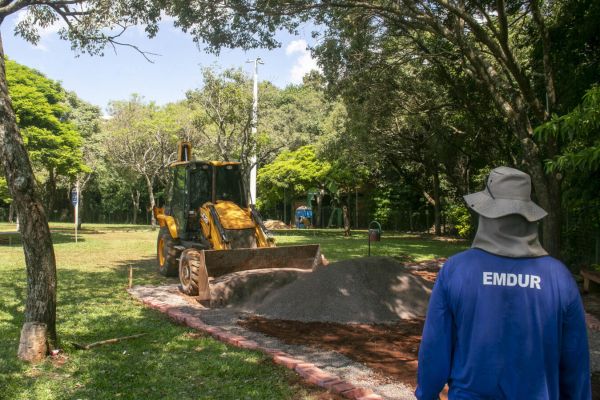 Entrada do Horto Municipal de Toledo passa por revitalização