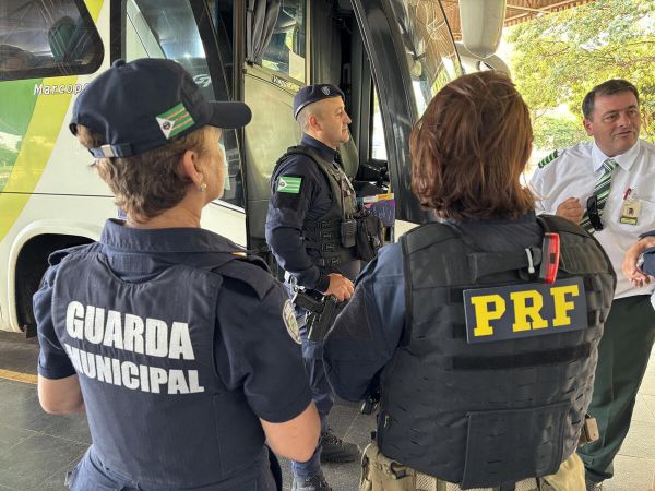 Ação no terminal rodoviário de Toledo reforça combate à importunação sexual