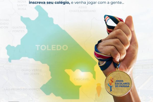 Secretaria de Esportes e Lazer abre Inscrições para os Jogos Escolares de Toledo