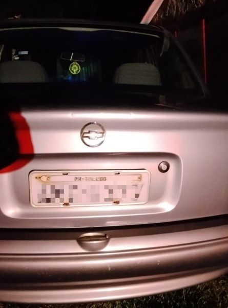 Veículo furtado em Toledo é recuperado e dois homens são presos em São Pedro do Iguaçu