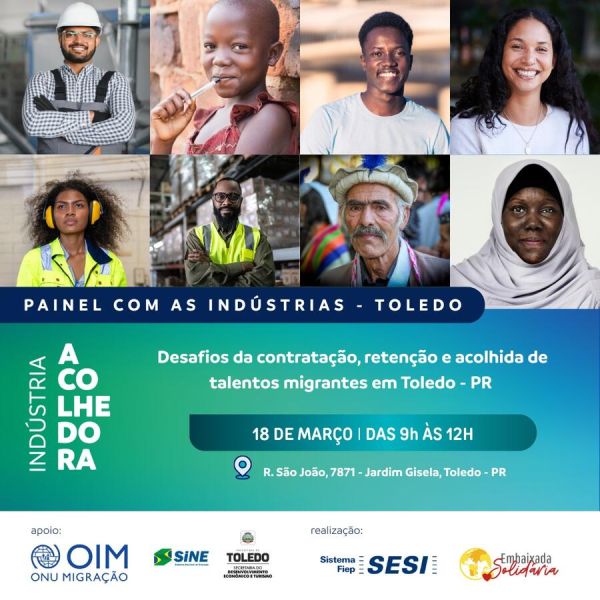 Toledo debate contratação de migrantes em painel estratégico com indústrias