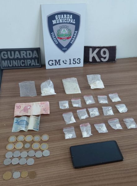 Jovem de 26 anos é detido com 116 gramas de cocaína no Jardim Europa