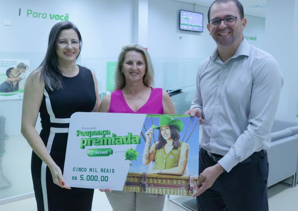 Poupança Premiada Sicredi já revela primeiros ganhadores e terá mais de 600 sorteios em 2026