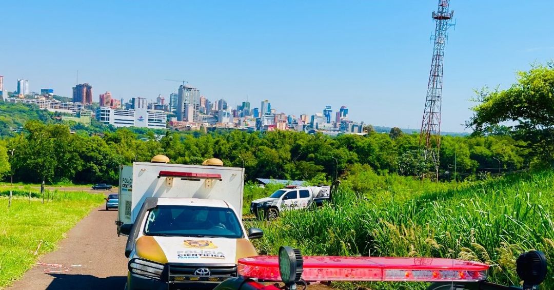 Corpo de homem com sinais de estrangulamento é encontrado em Foz do Iguaçu