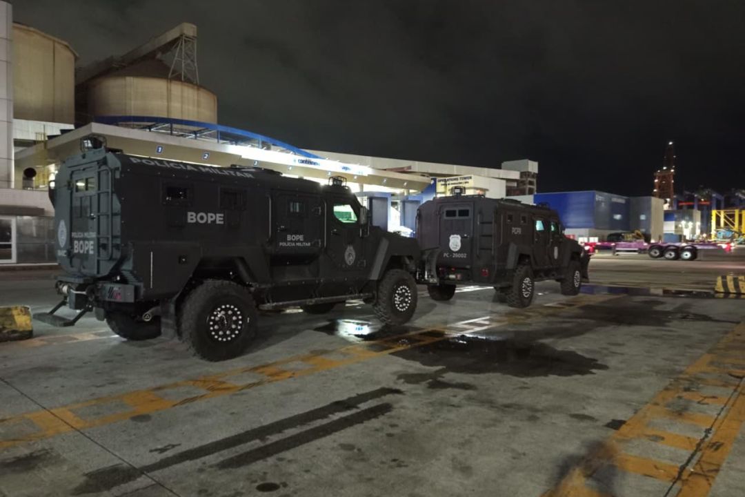 Veículos de elite! Blindados de última geração chegam ao Paraná