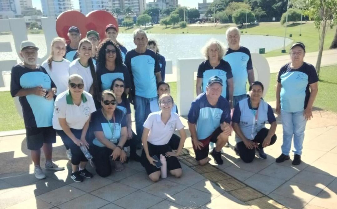 Grupo de caminhada ESF Panorama visita o Parque Ecológico Diva Paim Barth