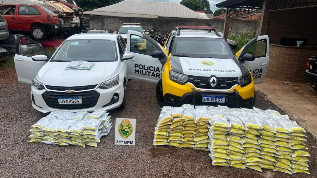 Homem é preso com mais de 300 kg de agrotóxicos contrabandeados em Terra Roxa