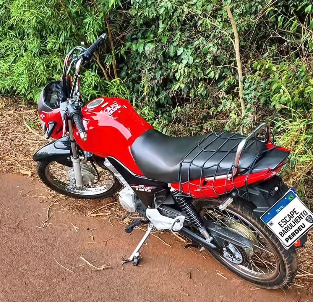 Motociclista é flagrado empinando moto e tem veículo apreendido em Concórdia do Oeste