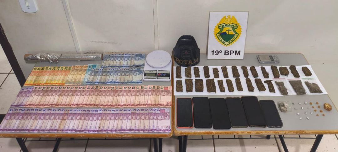 Rotam prende dois homens e fecha ponto de tráfico na Vila Paulista