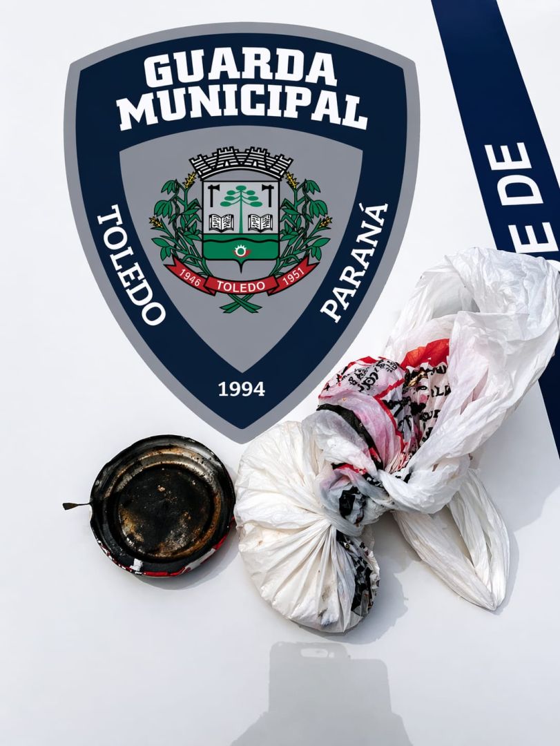 Sacola com droga é localizada por trabalhadores e apreendida pela GM em Toledo