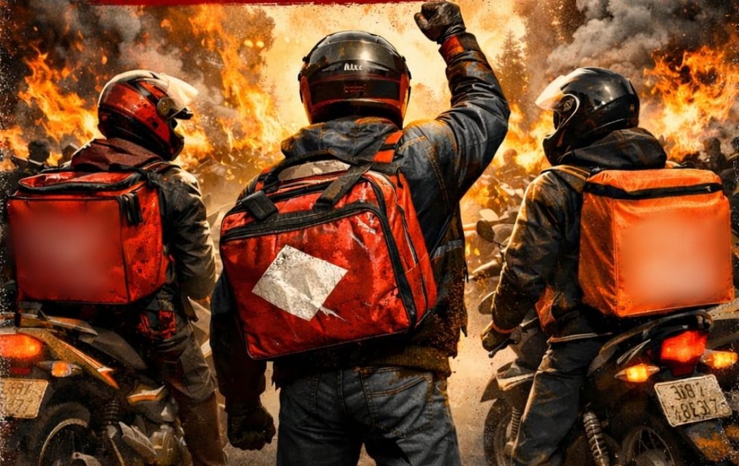 Motoboys articulam paralisação parcial em Toledo por reajuste no valor das entregas