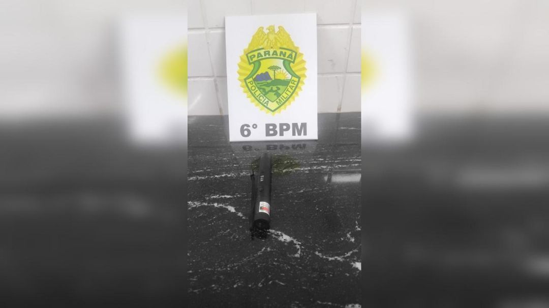 Homem é detido após apontar laser contra helicóptero da Polícia Militar em Cascavel