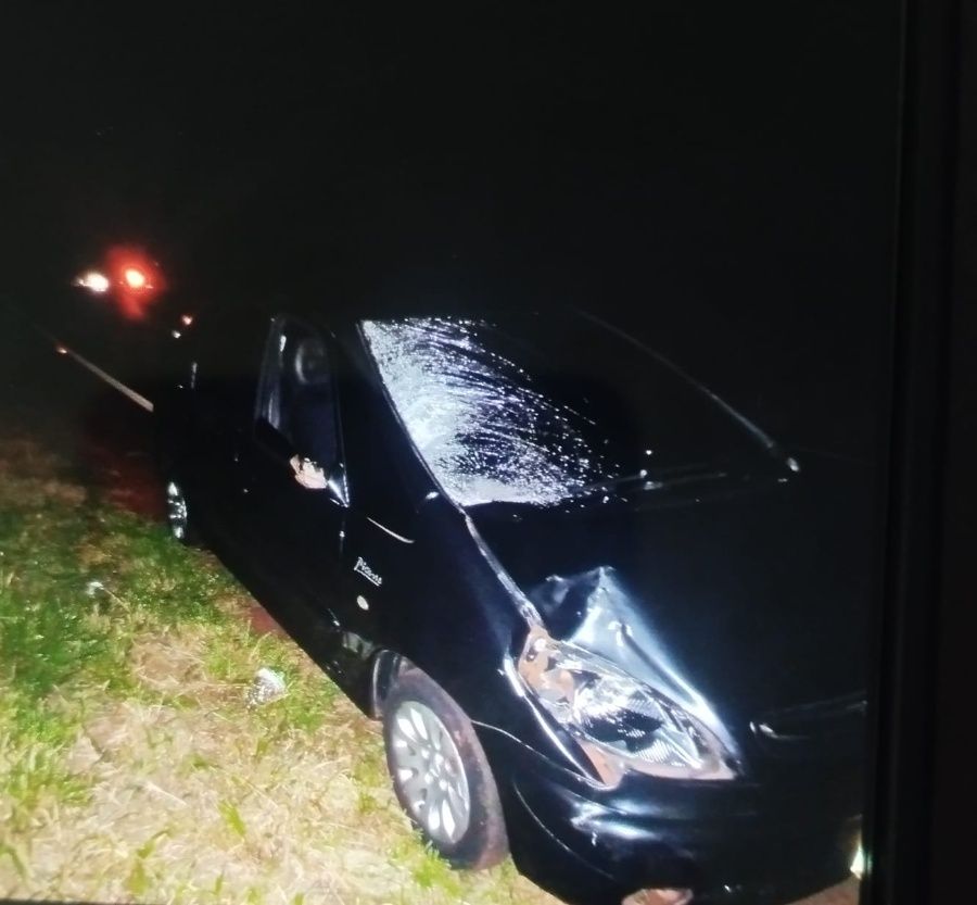 Mulher morre após atropelamento envolvendo carro de Toledo na PR-317, em Formosa do Oeste
