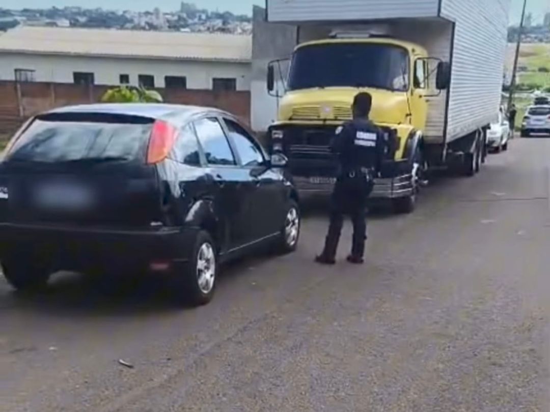 Guarda Municipal recupera veículo furtado após denúncia em Toledo