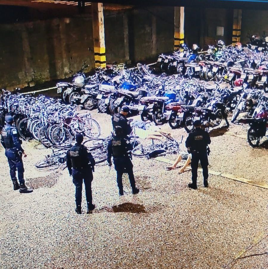 Adolescentes são apreendidos após invadirem Pátio de Veículos da Guarda Municipal em Toledo