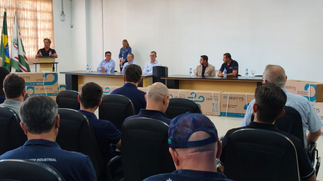 Vertys Home entrega equipamentos ao SENAI e reforça formação profissional em Toledo