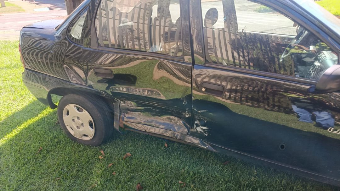 Idoso de 80 anos fica ferido após colisão na Vila Industrial, em Toledo