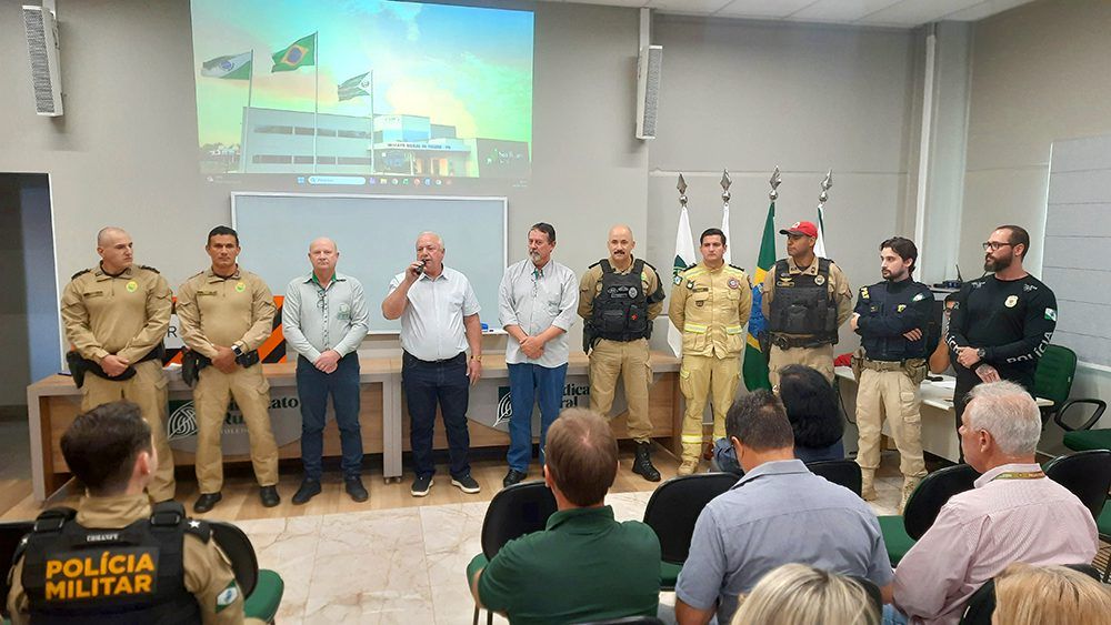 Forças de segurança realizam evento de integração com produtores rurais do Oeste
