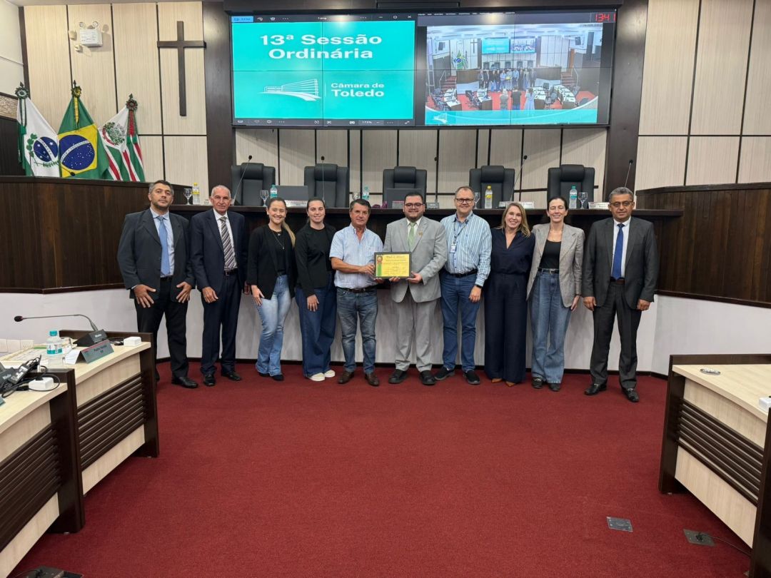 Câmara de Toledo homenageia INAB “Cervejaria Colônia” pelos 30 anos de história
