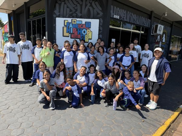 Fábrica do Hip Hop abre as portas para visitação escolar