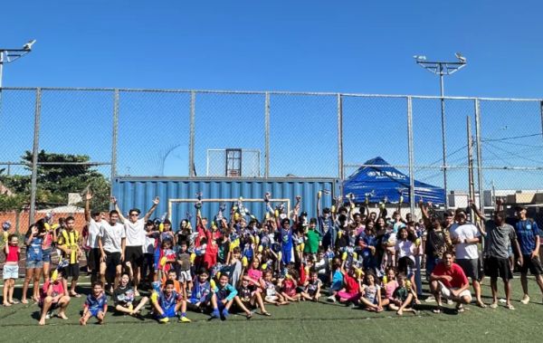 Projeto Redenção FC realiza Páscoa solidária e atende mais de 150 crianças em Toledo