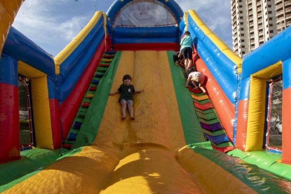 Esporte comemora Dia Mundial do Lazer, nesta quinta-feira (16), com brinquedos e oficinas