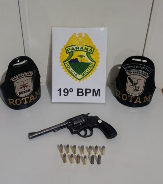 Homem efetua disparo de arma de fogo durante desentendimento por aluguel e é encaminhado à Delegacia